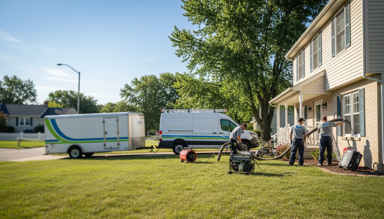 Flooded Basement Restoration And Cleanup With Repair in Java Village, NY near me